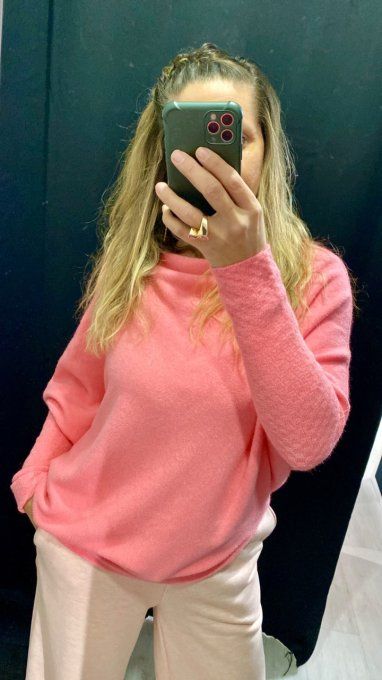 Pull asymétrique ILONA sans coutures 