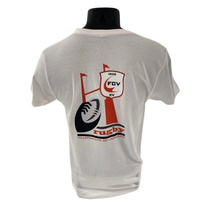 T-shirt club rugby FCV XV